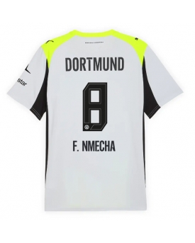 Billige Fotballdrakt Borussia Dortmund Felix Nmecha #8 Replika Bortedrakt 2025-26 Kortermet Billige Fotballdrakt Borussia Dortmund Felix Nmecha #8 Replika Bortedrakt 2025-26 Kortermet